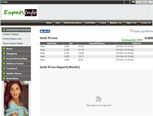 Tablet Screenshot of expatsinfo.com